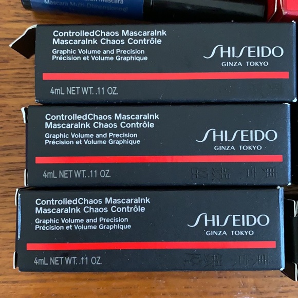 Shiseido ControlledChaos MascaraInk&Lipstick&Pouch - Picture 2 of 8